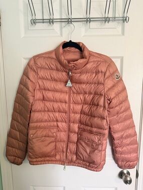 Moncler Quilted Puffer Jacket - Rose Pink